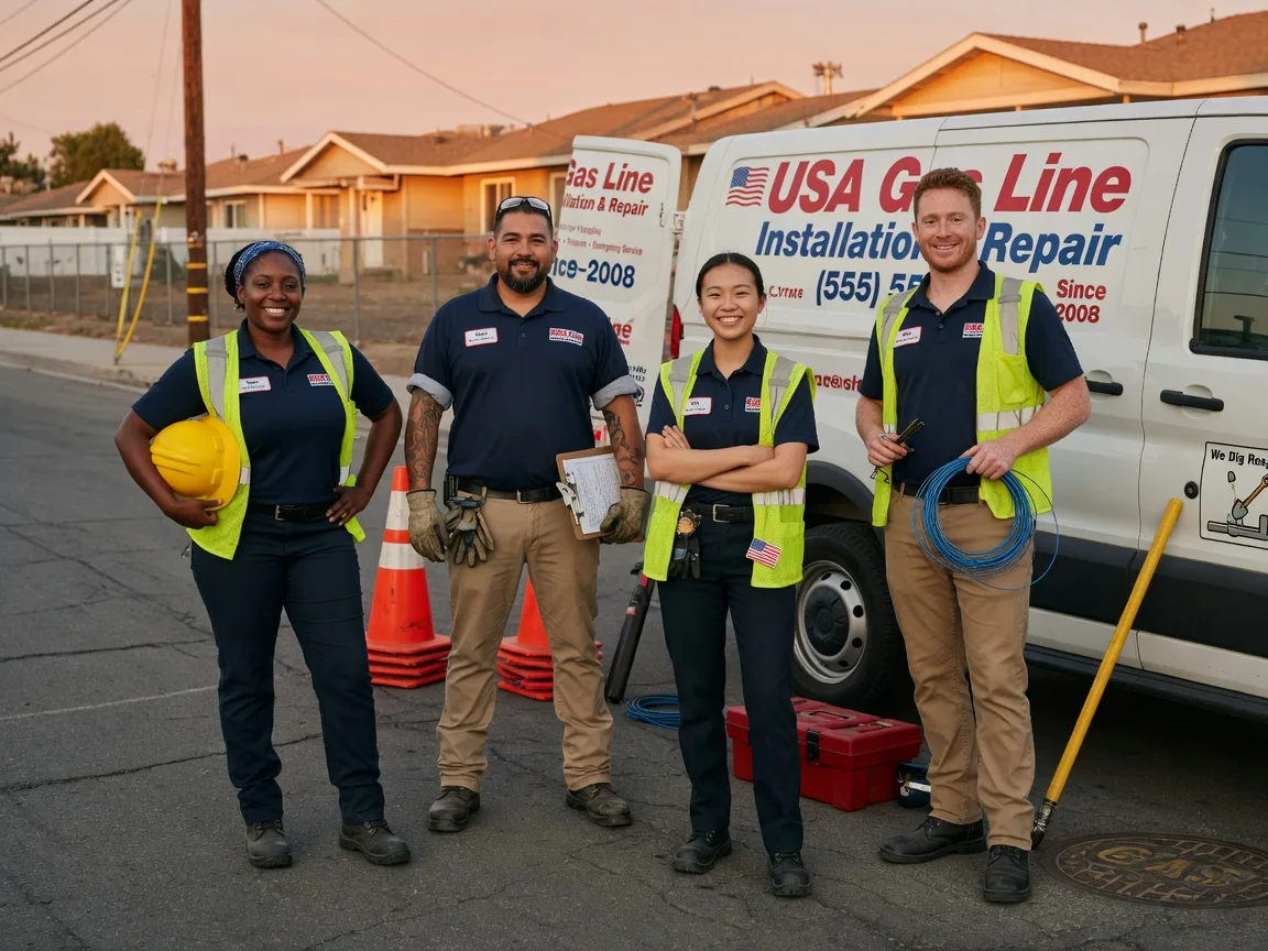 Gas Line Installation company in Needmore, PA